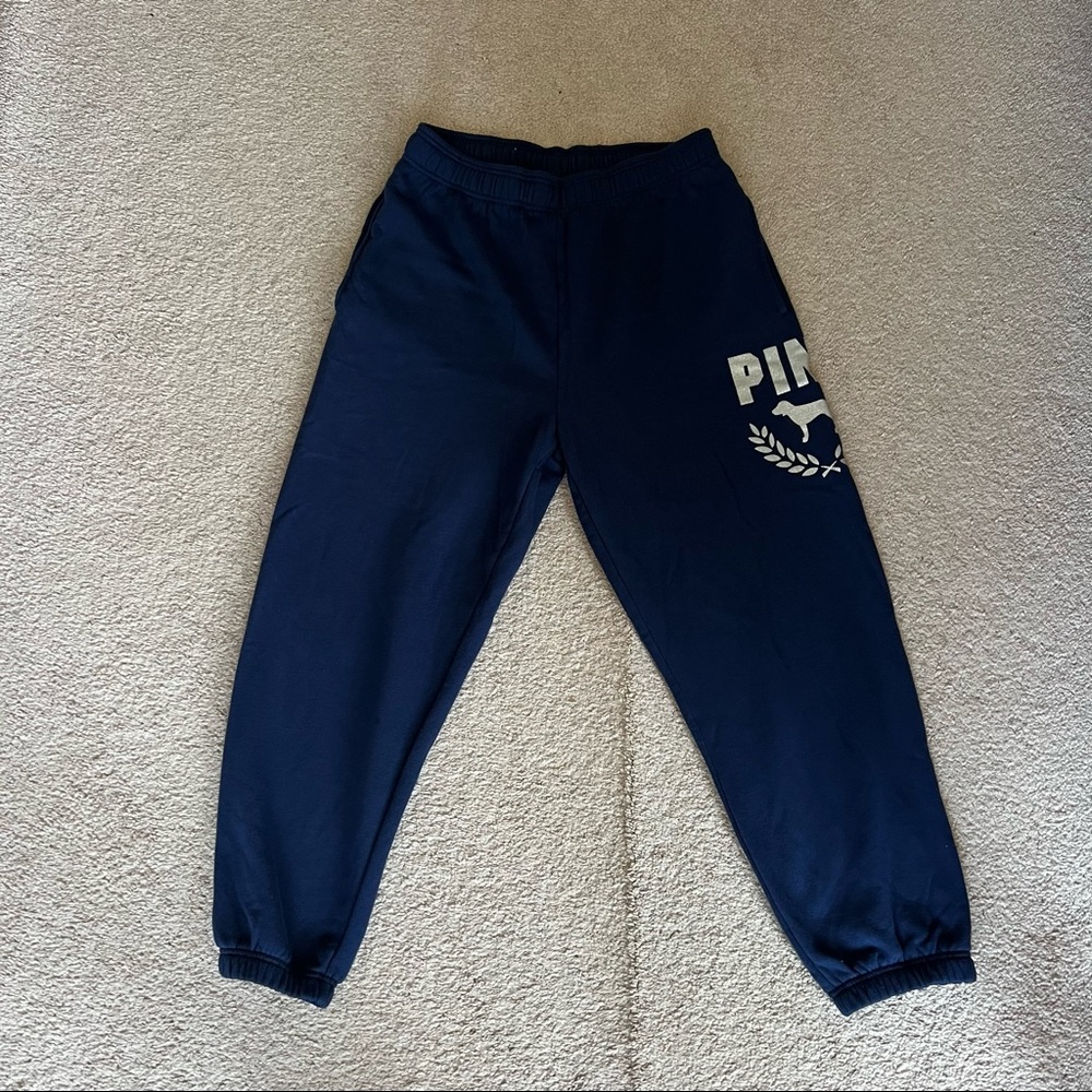 PINK Fleece Baggy Campus Sweatpant